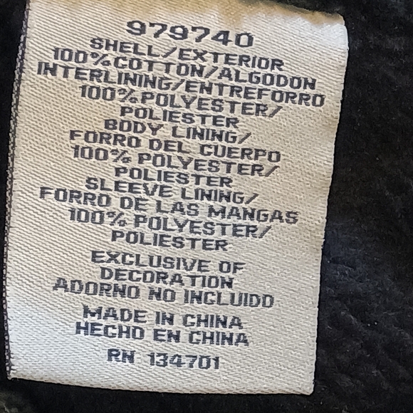 Boston Trader Men’s‎ Sherpa Lined Plaid Flannel Shirt Jacket Medium Black White - Picture 14 of 15